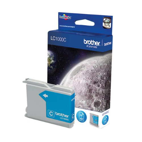 Brother LC1000C - Ciano - originale - cartuccia d'inchiostro - per Brother DCP-350, 353, 357, 560, 750, 770, MFC-3360, 465, 5460, 5860, 660, 680, 845, 885